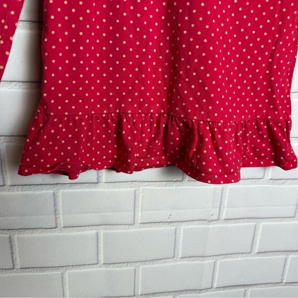 Gymboree Red Pajama Set Cozy Sleepwear/size 8 - Picture 3 of 11